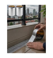 2 Li Set Çok Amaçlı Tamir Bandı Çatı PVC Boru İzolasyon Bandı