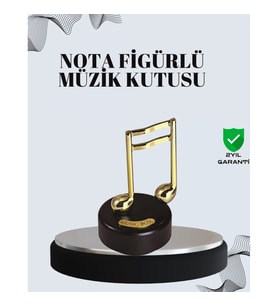 Mey İthalat® Nota Figürü Müzik Kutusu Melodious Model