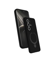 Lexroo Tecno Camon 50 Pro Kılıf M-safe Şarj Özellikli Standlı Samara Kılıf - Siyah