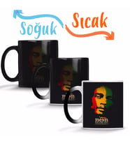 Bob Marley Sihirli Kupa Bardak Porselen