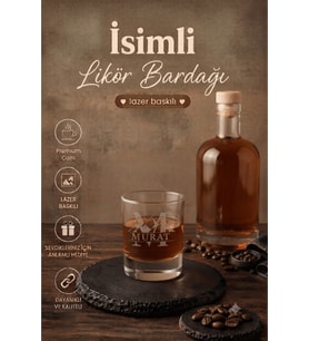 Kişiselleştirilebilir Otto Likör Bardağı 125 cc