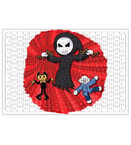Toddyn Bendy Sans Puppet Red Puzzle 240 Parça Yapboz