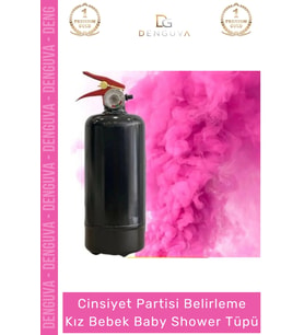 #RenkTüpü Cinsiyet Belirleme Holi Tozu Renkli Yangın Söndürücü Kutlama Bebek Baby Shower Tüpü