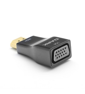 Dark HDMI Erkek to VGA Dişi Çevirici Siyah