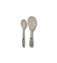 İvory 2 Tane Silikon Kaşık (20cm) Beyaz
