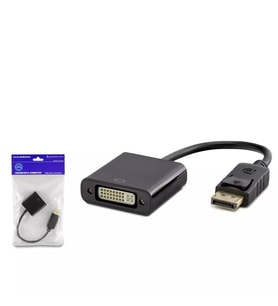 Hadron HDX7772 DisplayPort to DVI Dişi Çevirici Adaptör - 1080p Full HD Siyah