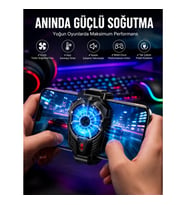 Mey İthalat® Telefon Soğutucu Fanlı Güçlü Motor Radyotör Soğutucu