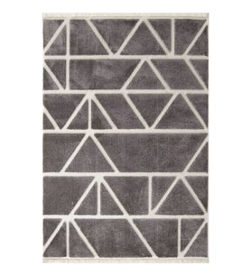 Hoom Rugs Step 2210 Gri İskandinav Halı