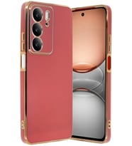 Realme C75 4G Kılıf Volet Silikon - Kırmızı