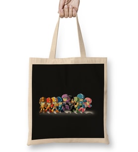 Mega Man Elemental Man Bez Çanta Uzun Saplı