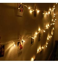 Brokoli Home 10 Metre 8 Animasyonlu Fişli Gün Işığı Dekoratif Led Işık Dekoratif Süsleme 100 Ledli (Sarı)