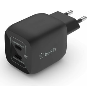 Lexroo Çift USB-C Duvar Şarj Cihazı 45W, iPhone 14, 13, 12, Pro, Pro Max, iPad Pro 12.9, 11, MacBook