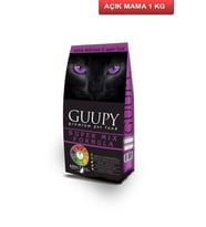 Guupy Mix Cat Karışık Kedi Maması 1 Kg AÇIK