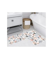 Eliana Home Baskılı 2'li Banyo Paspas Takımı RVG5274