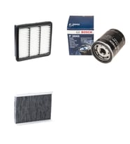 Bosch Filtre Bakım Seti Hyundai i30 1.4 109 Beygir 2009-2011 Benzinli Hava + Yağ f. + Polen Filtre Sion