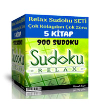 Relax Sudoku Kitap Seti (5 Kitap)