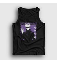 Presmono Unisex Siyah Gojo Anime Jujutsu Kaisen Atlet 130530tt