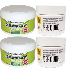 Süper Çörek Otu Büyük Xl Boy 2X200 Ml+ Bee Cure 2X150 ml