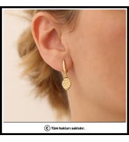 925 Ayar Gümüş Minimal Çilek Küpe