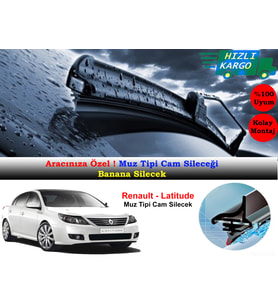 Renault Latitude Muz Silecek Takımı 2011-2014