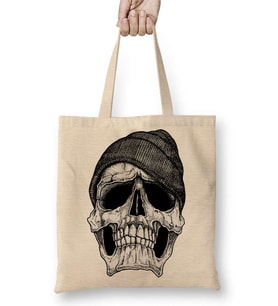 Skull Boina Bez Çanta Uzun Saplı