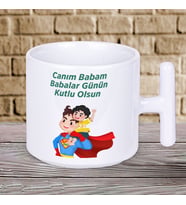 Baba Kahvesini Buradan İçmeli! En Anlamlı Babalar Günü Hediyesi T Kupa Bardak