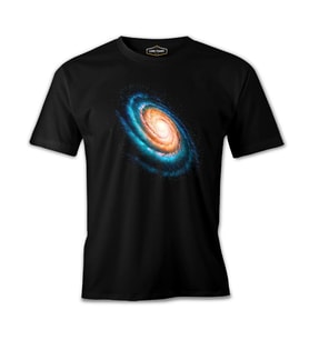 Kayıp Galaksi Siyah Erkek Tshirt