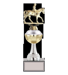 ODAK KUPA - Figürlü Kupalar - At / Binici Figürlü Kupalar FG-045 B - 32 cm