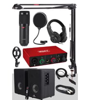 Midex Referans Paket-1 Maxword Monitör Ses Kartı BM800 Mikrofon Stand