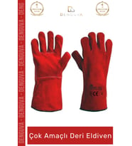 #ÇokAmaçlıDeriEldiven Isıya Dayanıklı Yanmaz Su Geçirmez Lamineli Ergonomik Kaliteli Çok Amaçlı Deri