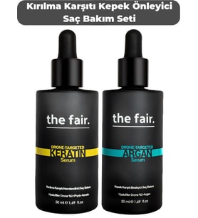 the fair. Kırılma Karşıtı Kepek Önleyici Vegan Saç Bakım Seti