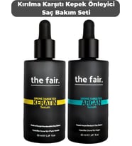 the fair. Kırılma Karşıtı Kepek Önleyici Vegan Saç Bakım Seti