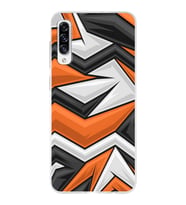 Samsung Galaxy A30s Uyumlu Kapak Grafiti Tasarımlı Şeffaf Silikon Kılıf