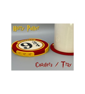 HARRY POTTER Kahve Altlığı (Sarı)