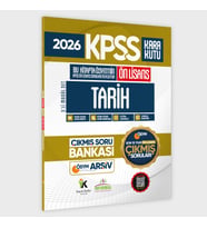 2026 FULLÖnLisans KPSS Tarih Kara Kutu ÖSYM Çıkmış Soru Bankası Son 15 Yıl (Sadece Ön Lisans)
