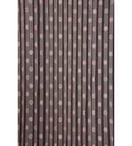 KÜÇÜK PUANLI MODEL PEMBE RENK HAZIR İP PERDE 300*270 cm