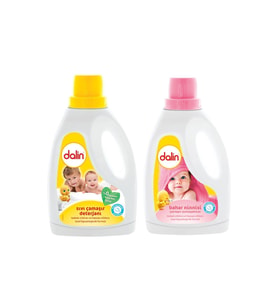 Dalin Sıvı Çamaşır Deterjanı 1500 Ml + Bahar Ninnisi Yumuşatıcı 1500 Ml