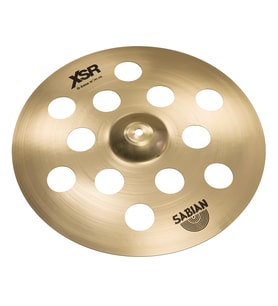 Sabian XSR1600B XSR O-Zone Crash Zil (16 İnç)  Delikli Tasarım - Kirli Ton - Efekt Zili