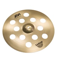 Sabian XSR1600B XSR O-Zone Crash Zil (16 İnç)  Delikli Tasarım - Kirli Ton - Efekt Zili