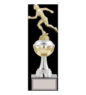 ODAK KUPA - Figürlü Kupalar - Atletizm Kadın Figürlü Kupalar FG-045 B - 33 cm