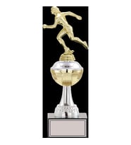 ODAK KUPA - Figürlü Kupalar - Atletizm Kadın Figürlü Kupalar FG-045 B - 33 cm