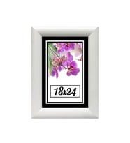 18X24 Fotoğraf Çerçevesi Siyah Modern Ofis Sanat Ev Home Ofis Dekoratif Çerçeveler Ev Oturma Odası Salon Dekorasyon Resim Çerçeveleri Diploma Belge Sertifika Çerçeveleri (Beyaz)