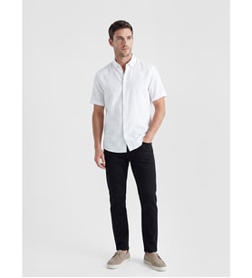 LCWAIKIKI Classic Siyah Regular Fit Gabardin Erkek Chino Pantolon