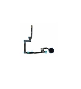 Uyumlu İpad Mini 3 A1599 A1600 Home Flex Siyah (Beyaz)