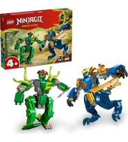 ® NINJAGO® Jay’in Ejderha Robotu Savaşı 71853 - 4 Yaş ve Üzeri Çocuklar İçin 2 Minifigür İçeren Oyun