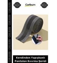 Özel Üretim Pratik Paça Kısaltma Ütüyle Yapışan Bant Kendinden Yapışkanlı Pantolon Kıvırma Şeridi