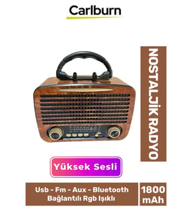 Kaliteli Yüksek Sesli Retro Nostalji Bluetooth Bağlantılı Usb Sd Kart Radyo Mp3 Player Müzik Kutusu