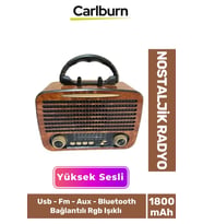 Kaliteli Yüksek Sesli Retro Nostalji Bluetooth Bağlantılı Usb Sd Kart Radyo Mp3 Player Müzik Kutusu
