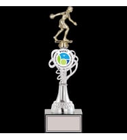 ODAK KUPA - Figürlü Kupalar - Bowling Kadın Figürlü Kupalar FG-034 B - 35 cm