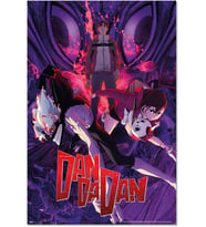 Erik Poster Sanatsal Baskı Dan Dan Dan Sezon 2 Poster Dekorasyon Oturma Odası veya Yatak Odası Dekorasyonu - Dekorasyon Odası - Boyut 61 x 91 - Resmi Manga Anime Ürünü